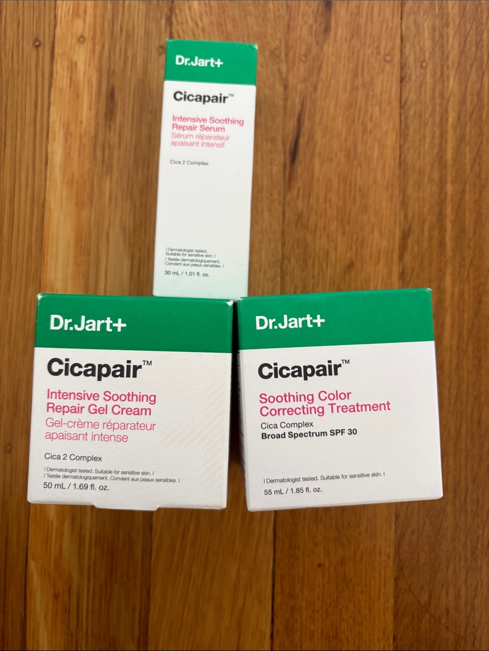 Cicapair Soothing Color Correcting Treatment SPF 30 - Green